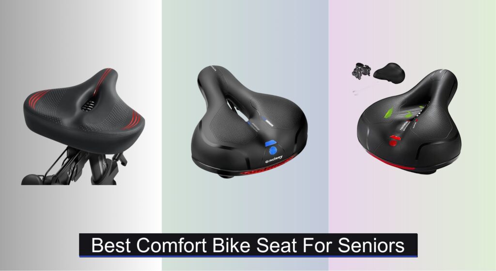 8 Best Comfort Bike Seats for Seniors in 2025